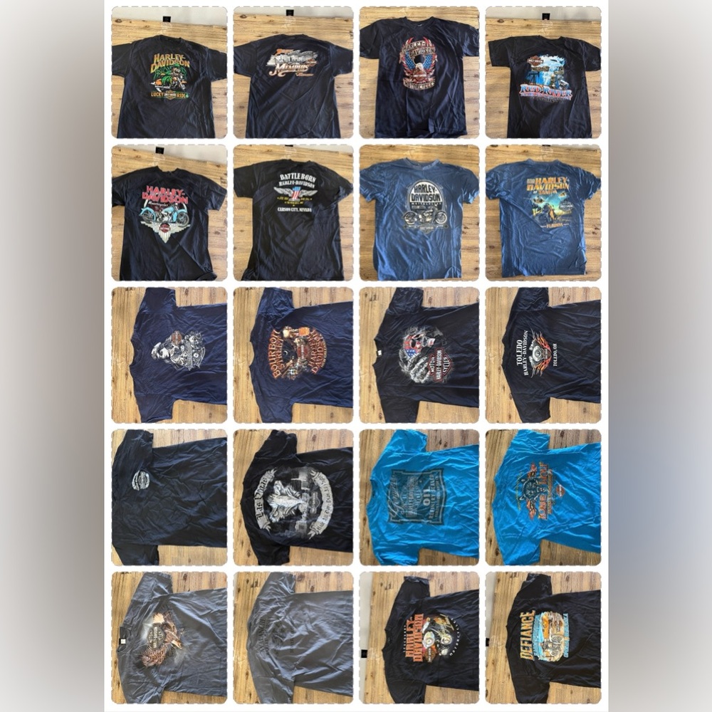 Harley-Davidson T-Shirt lot - Picture 2 of 4